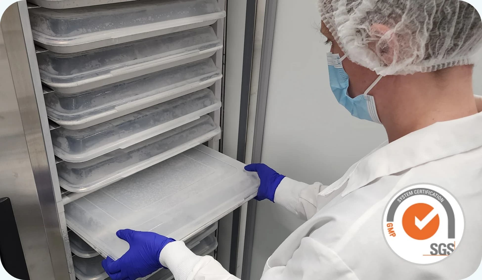 GMP-certified state of the art facility